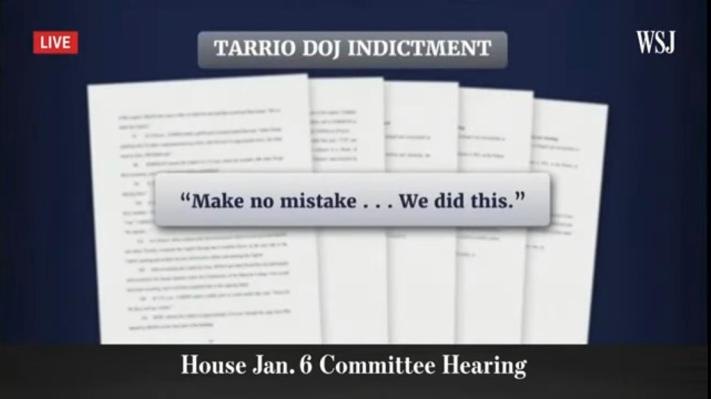 Tarrio: siamo stati noi